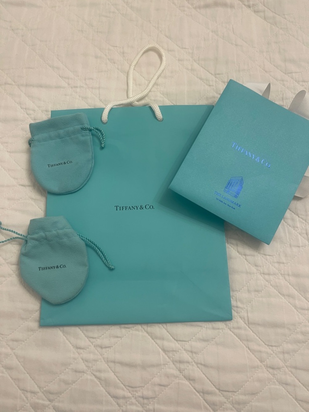 Tiffany & Co. Signature Blue Gift Set with Pouches